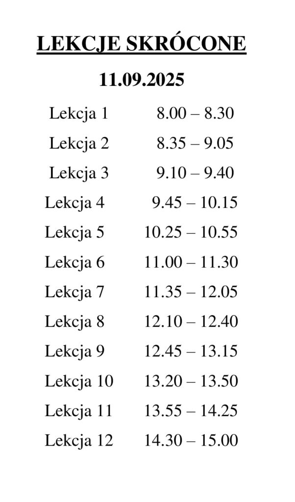 lekcje